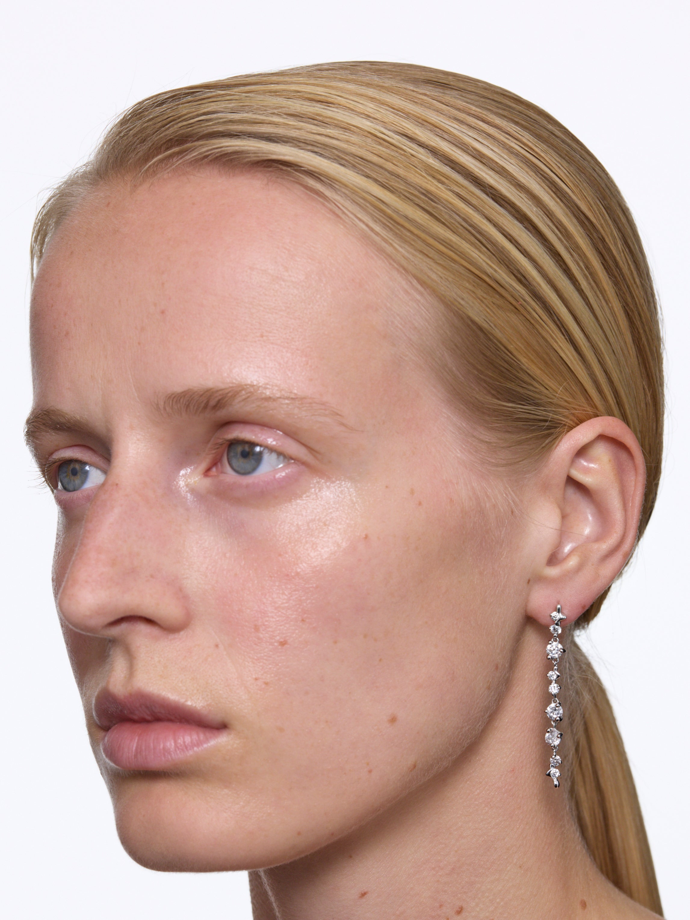 Arctic hængeørering, Large - sølv